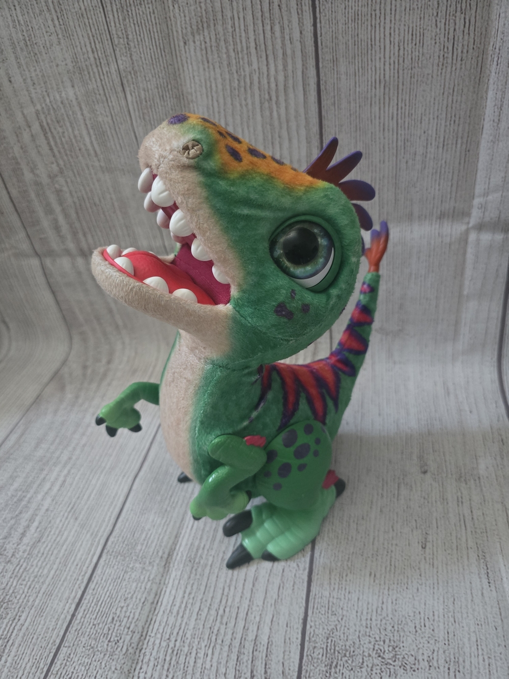 Fur Real Friends Interactive Munchin T-Rex Hasbro Baby Dinosaur Pet Furreal